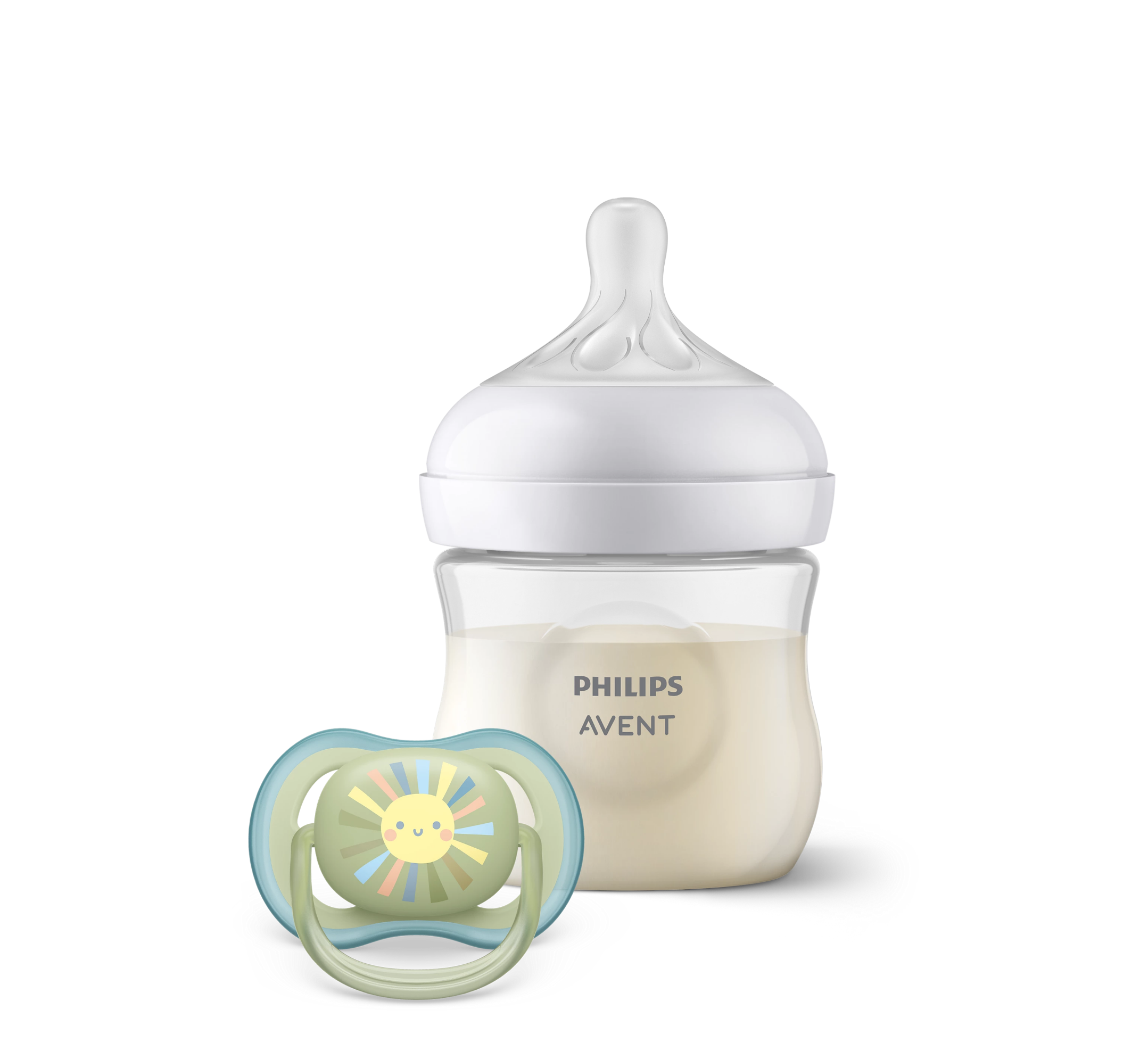 Philips Avent SCD837/10 Natural Response Baby Gift Set (Shishe 125ml + Bib rrens)