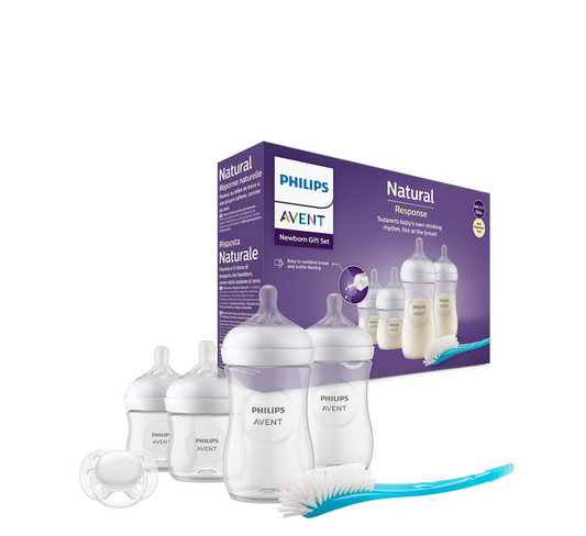 Philips Avent SCD838/11 Natural Response Newborn Gift Set 0 Months+