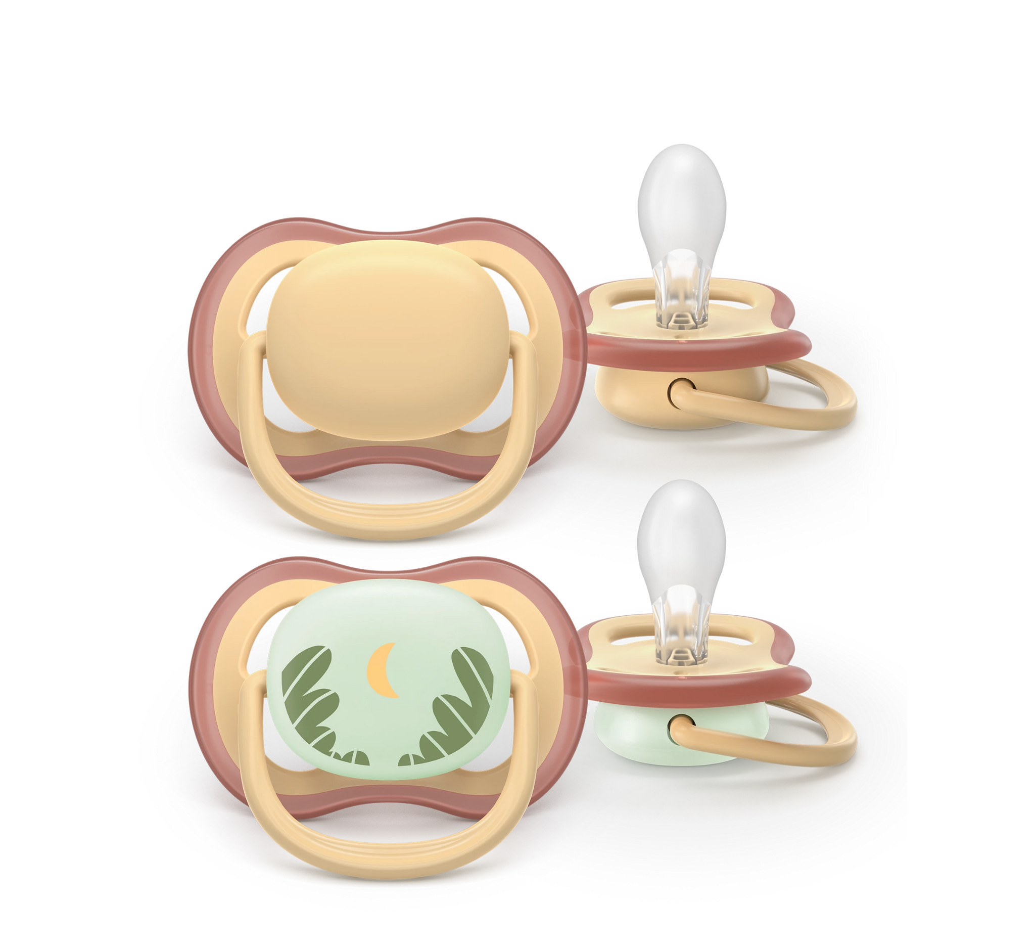 Philips Avent Biberon Rrens Ultra Air Night Time (0-6 Muajsh) *2 парчиња 