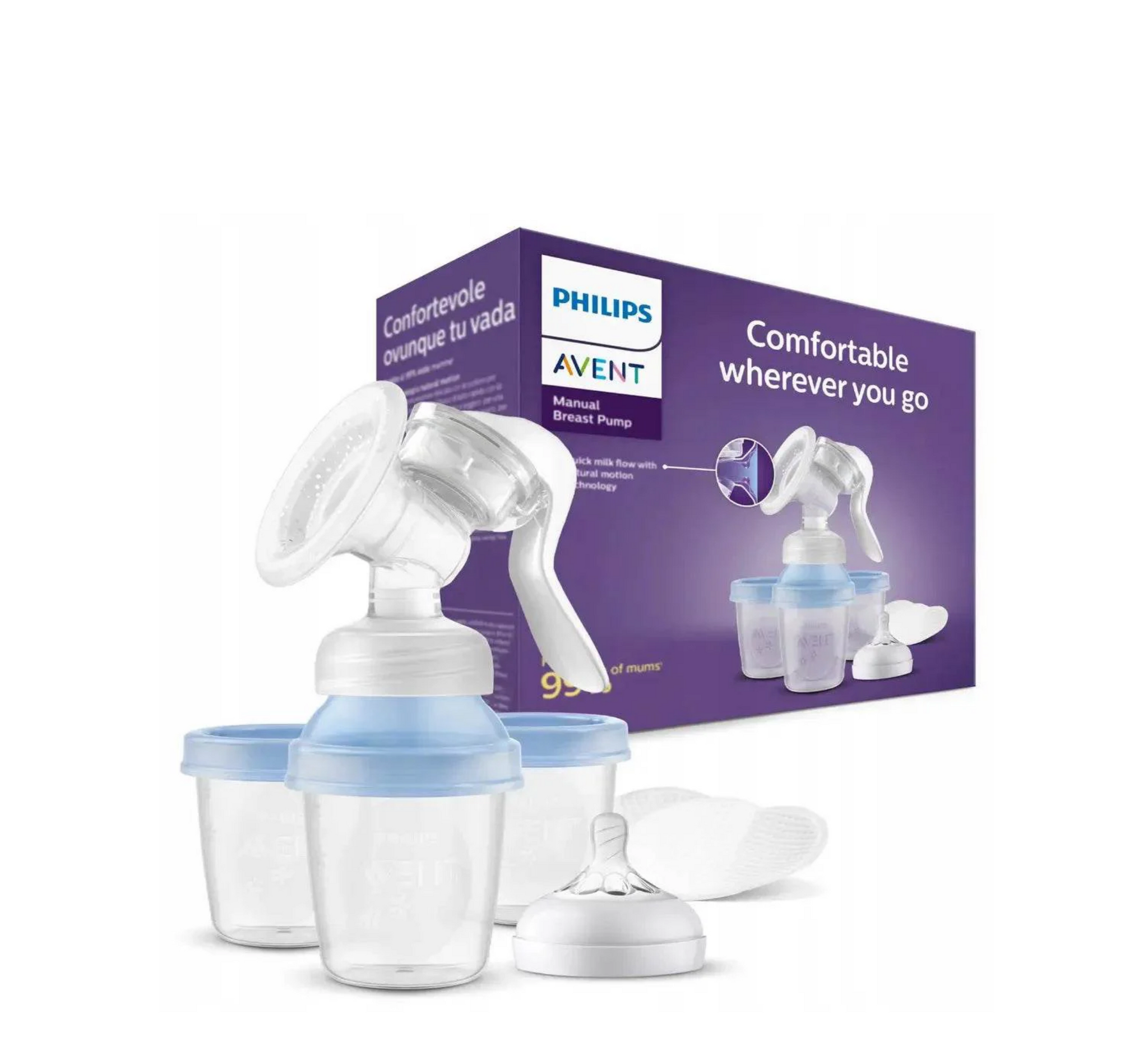 Pompë manuale për gji Philips Avent SCF430/13