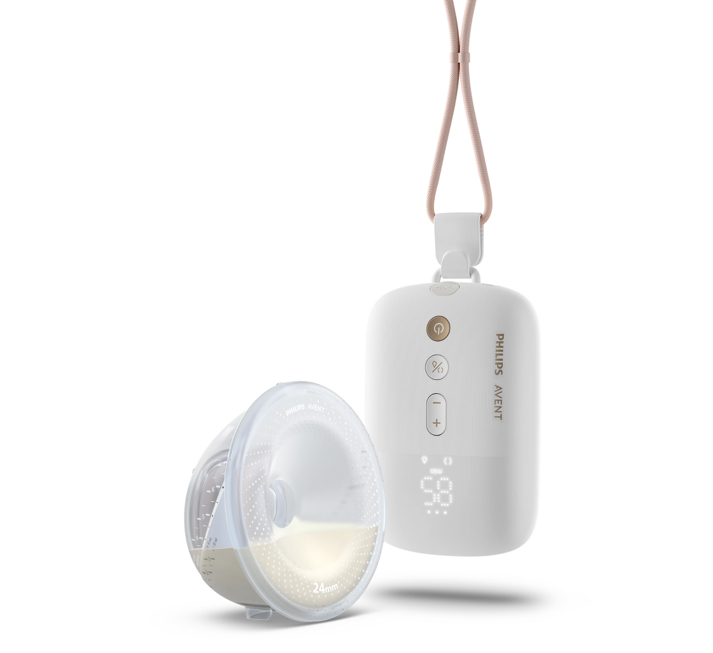 Pompë elektrike për gji Philips Avent SCF531/11 me një pajisje pa duar 