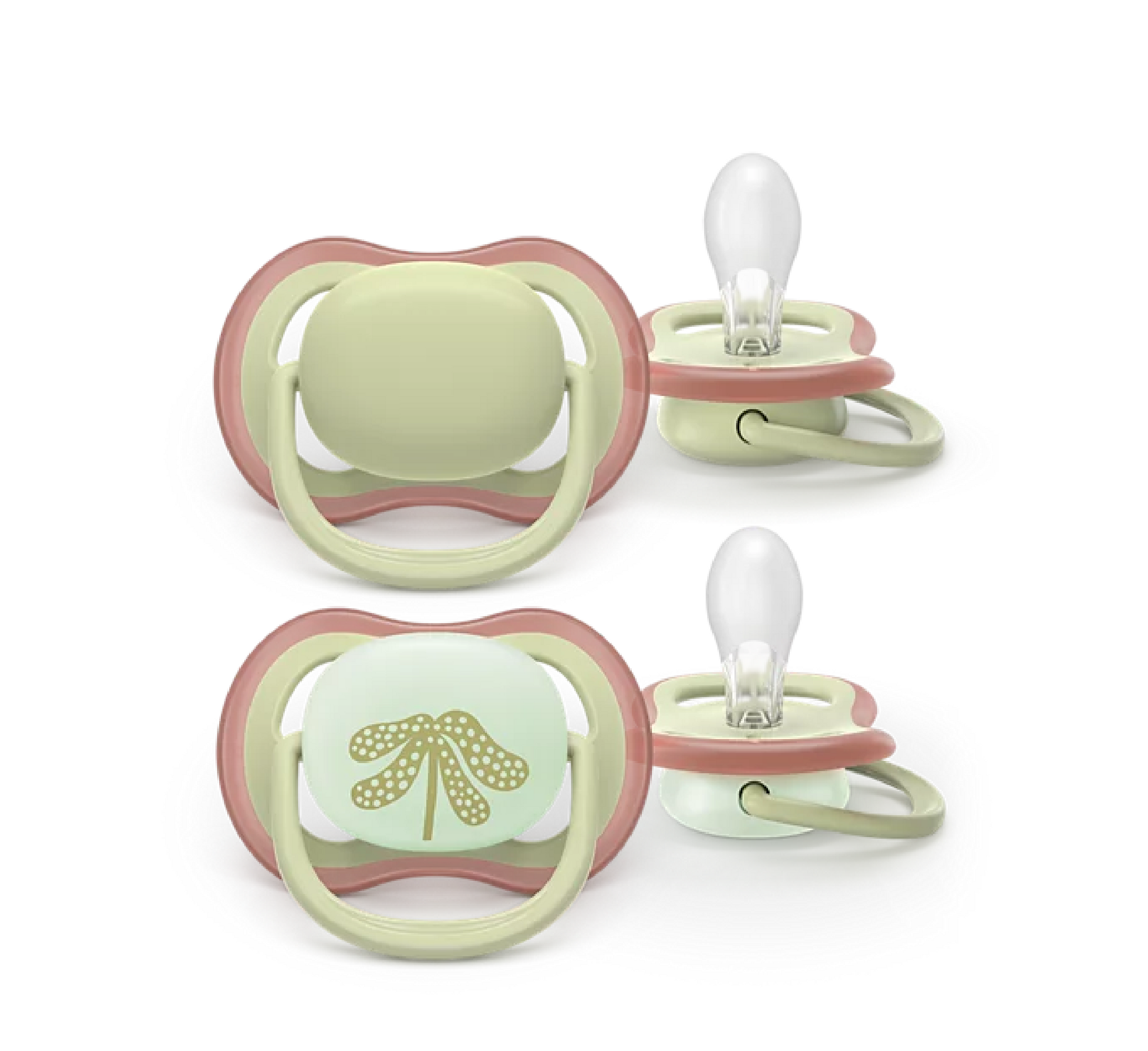 Philips Avent Biberon Rrens Ultra Air Night Time (0-6 Muajsh) *2 парчиња 