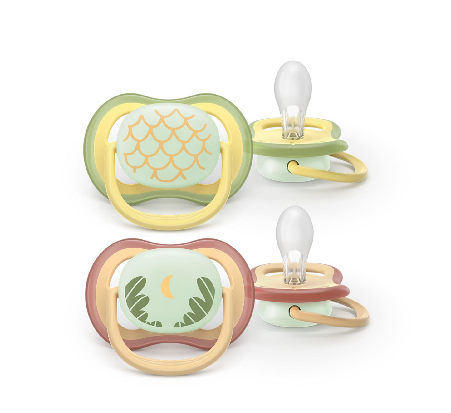 Philips Avent Biberon Rrens Ultra Air Night Time (0-6 Muajsh) *2 парчиња 