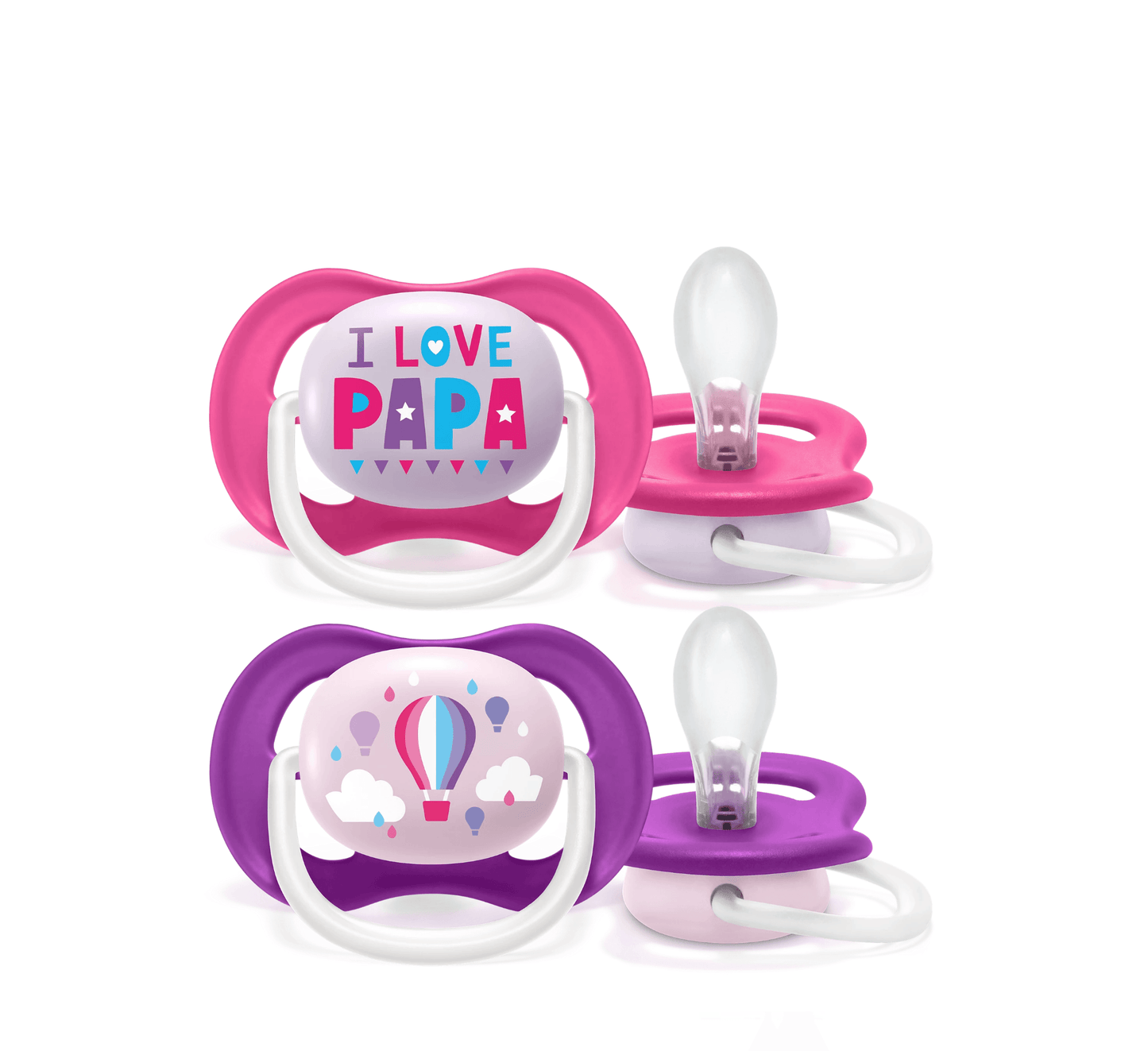 Philips Avent Biberon Rrens Ultra Air Happy *2 copë 
