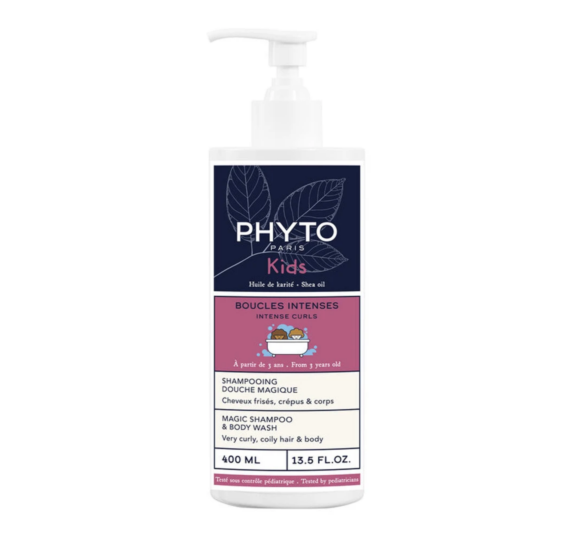 Phyto Kids Magic Shampoo & Body Wash - Curly, Coiled Hair & Body *400ml