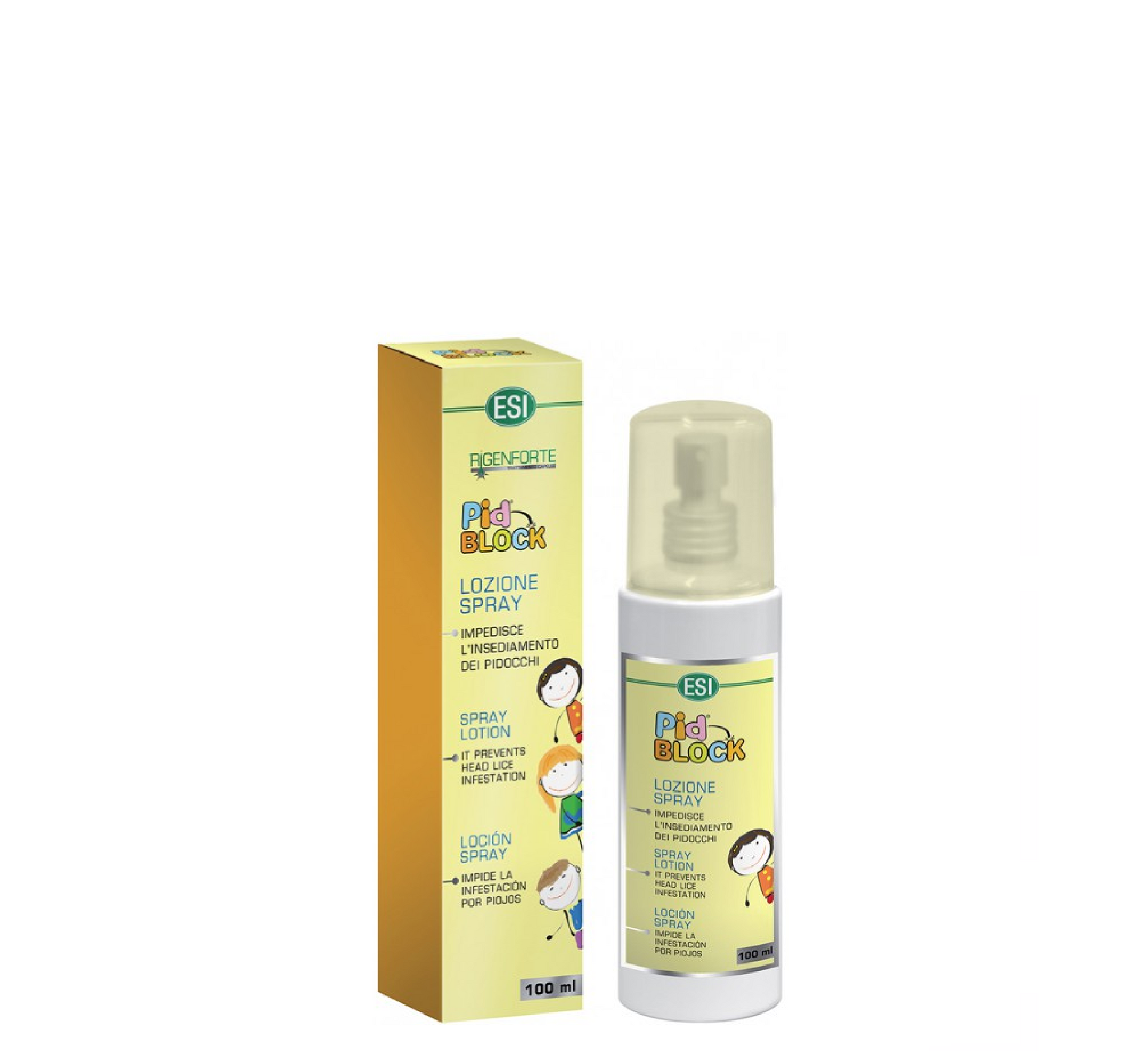 Locion spraj ESI Rigenforte Pid Block *100ml 