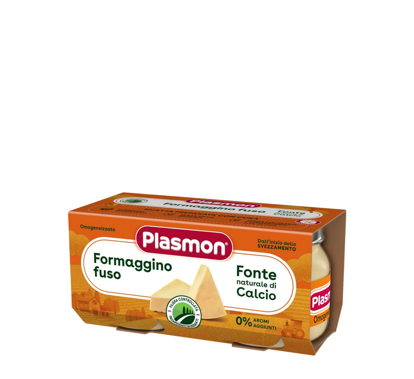 Plasmon - Djathe i Shkrire (2x80g)