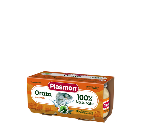 Plasmon - Pure Peshku Krap & Patate (*2x80gr)