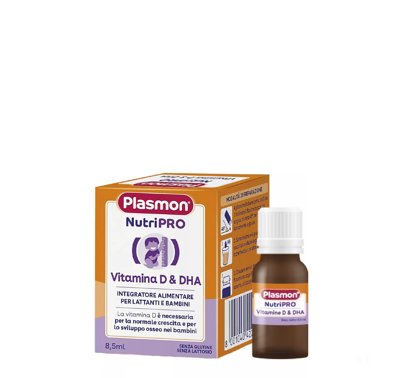 Plasmon NutriPRO Vitamina D &amp; DHA *8.5ml
