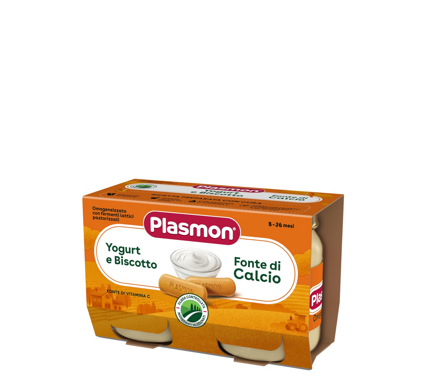 Plasmon Pure Kos &amp; Biskote (*2x80gr) 8-36 Muajsh