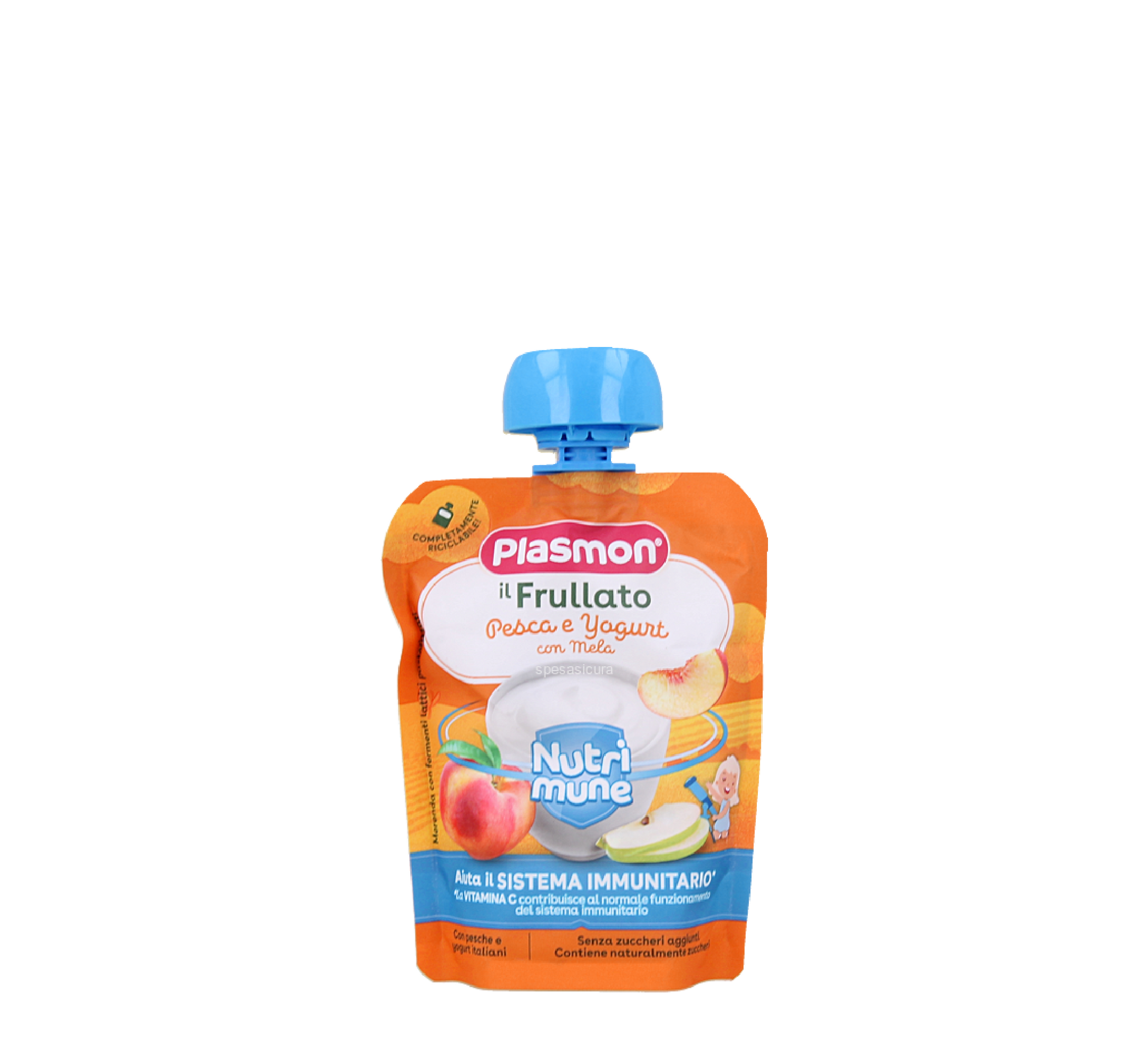 Plasmon il Frullato Kos Frutash (pjeshke) *85gr