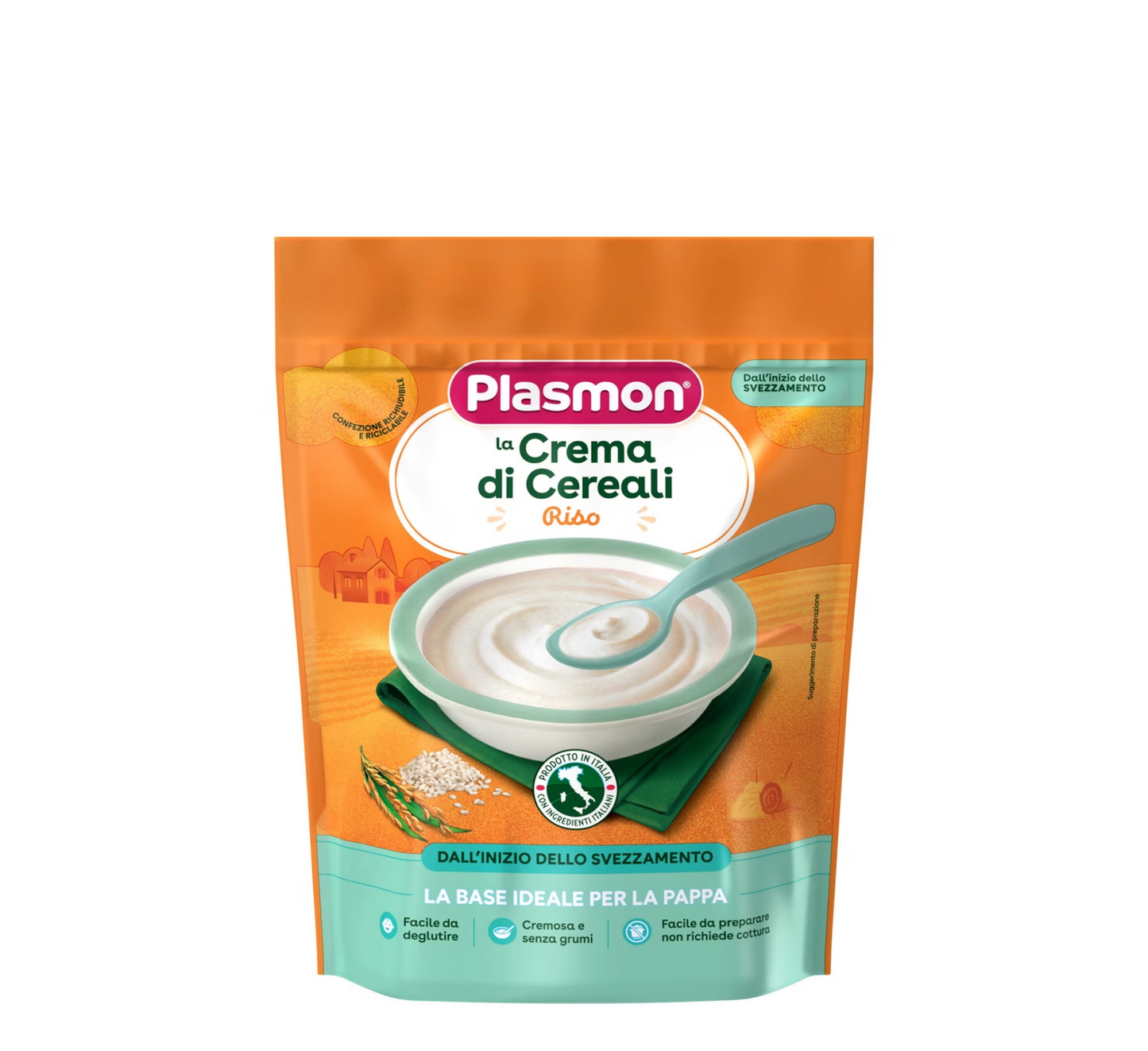 Plasmon la Cream di Cereali Riso (krem orizi) 6M+ *200g