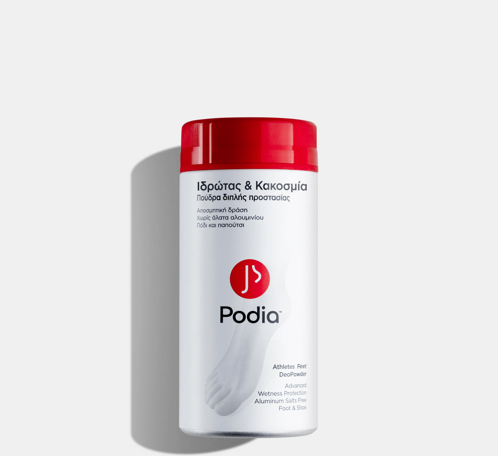 Pluhur Deodorant për Këmbët e Atletit Podia *100gr