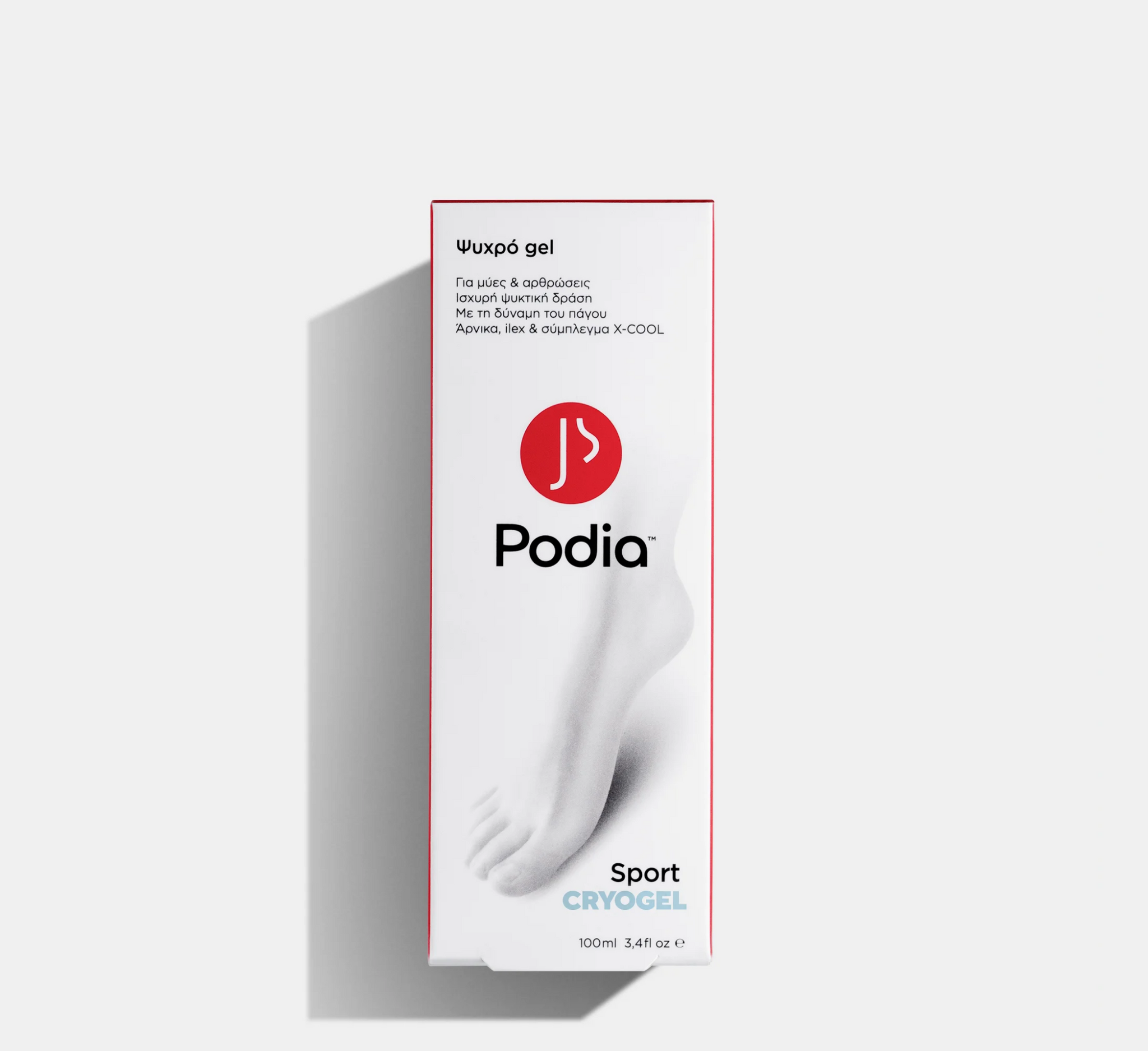 Podia Sport Kriogel kundër shqetësimit të muskujve dhe kyçeve *100ml