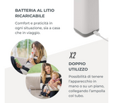 Aerosol me piston portativ Nuvita me bateri të rikarikueshme