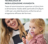 Aerosol me piston portativ Nuvita me bateri të rikarikueshme