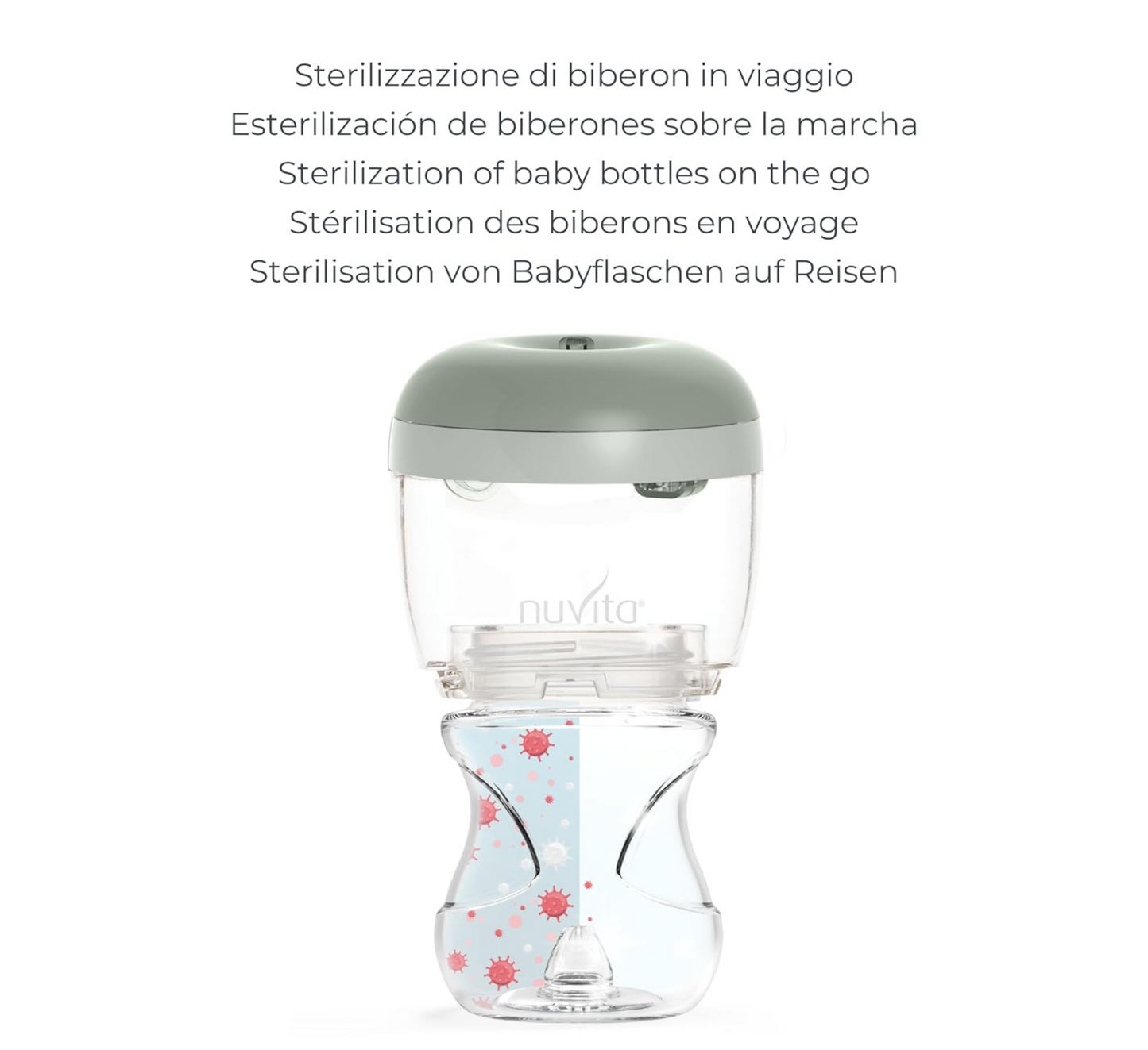 Sterilizues portativ UV Nuvita - MellyPlus 1556