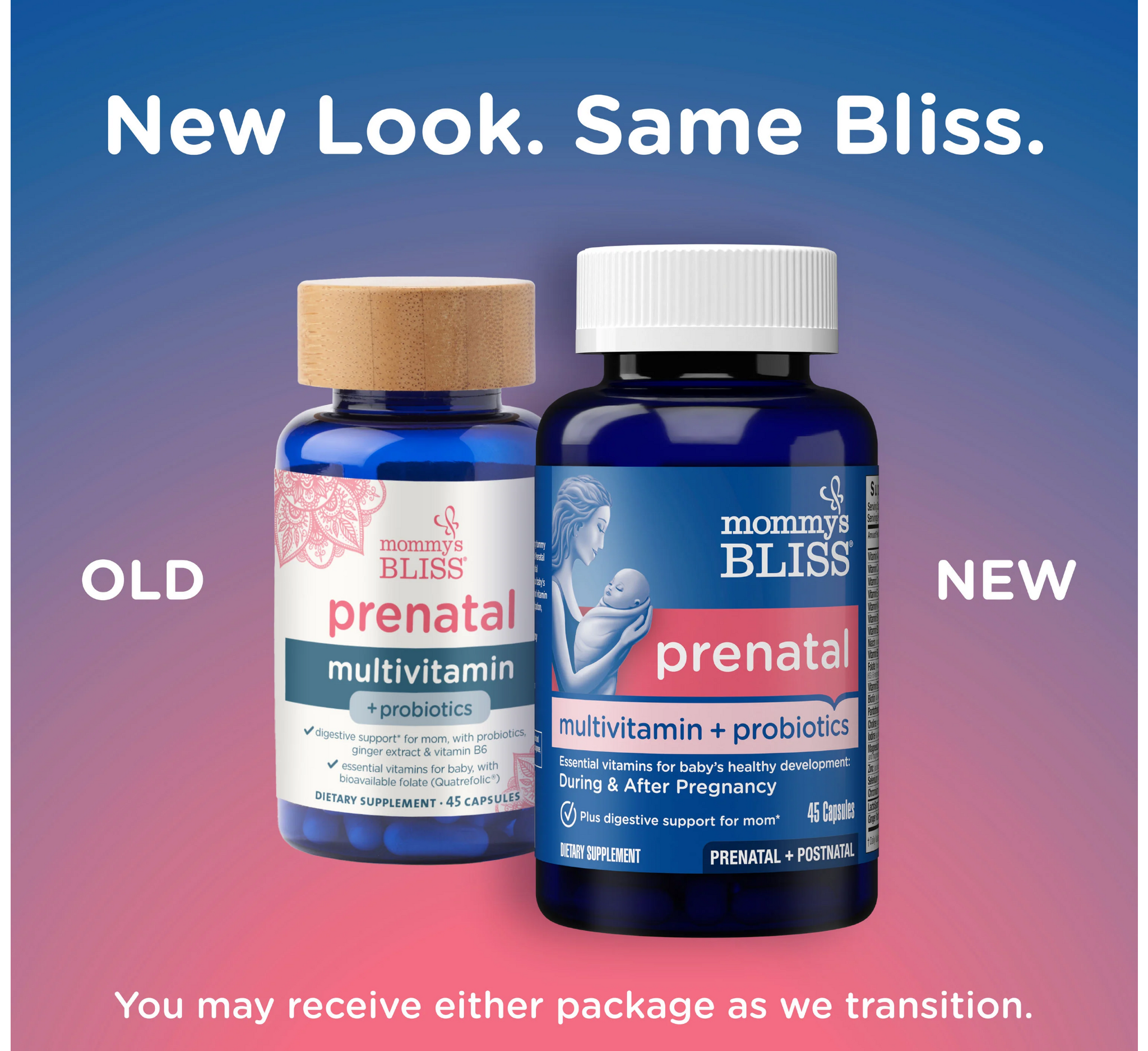 Prenatal Multivitamin + Probiotics *45caps