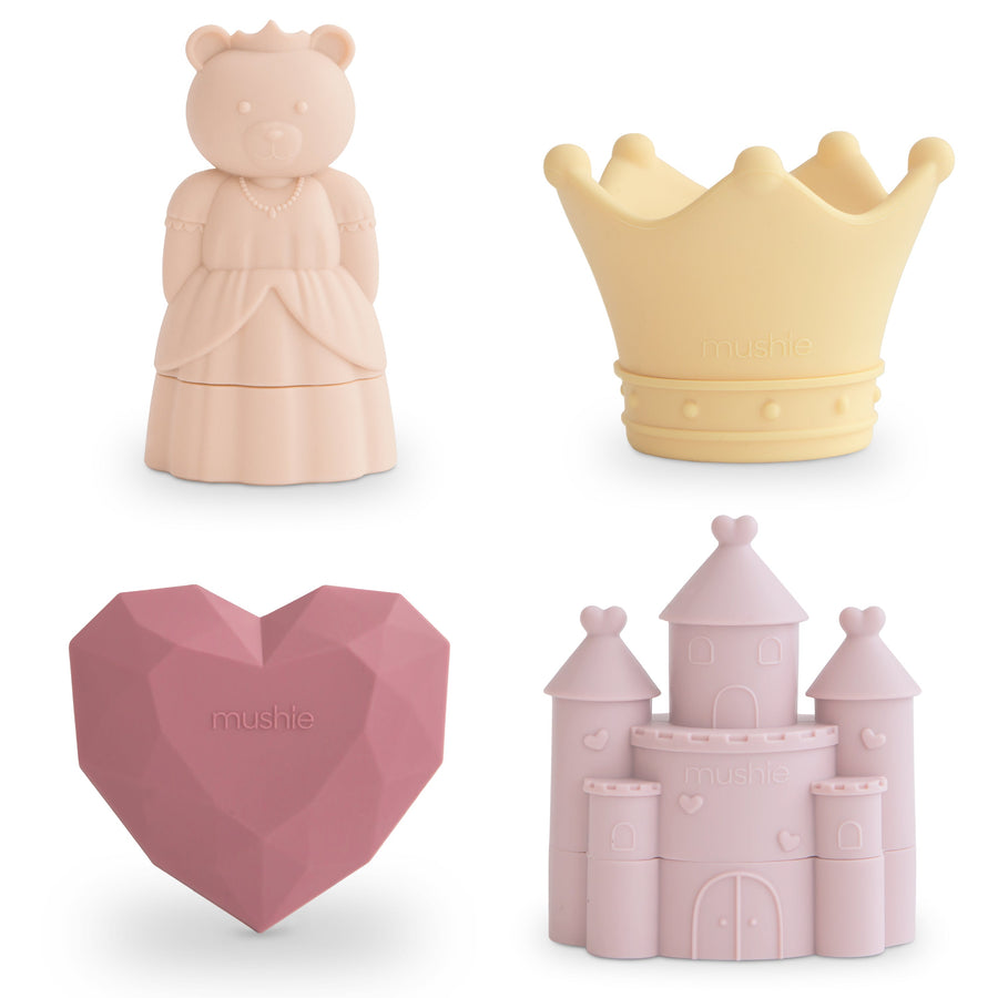 Mushie Princess Mold Free Bath Play Set 10 Months+