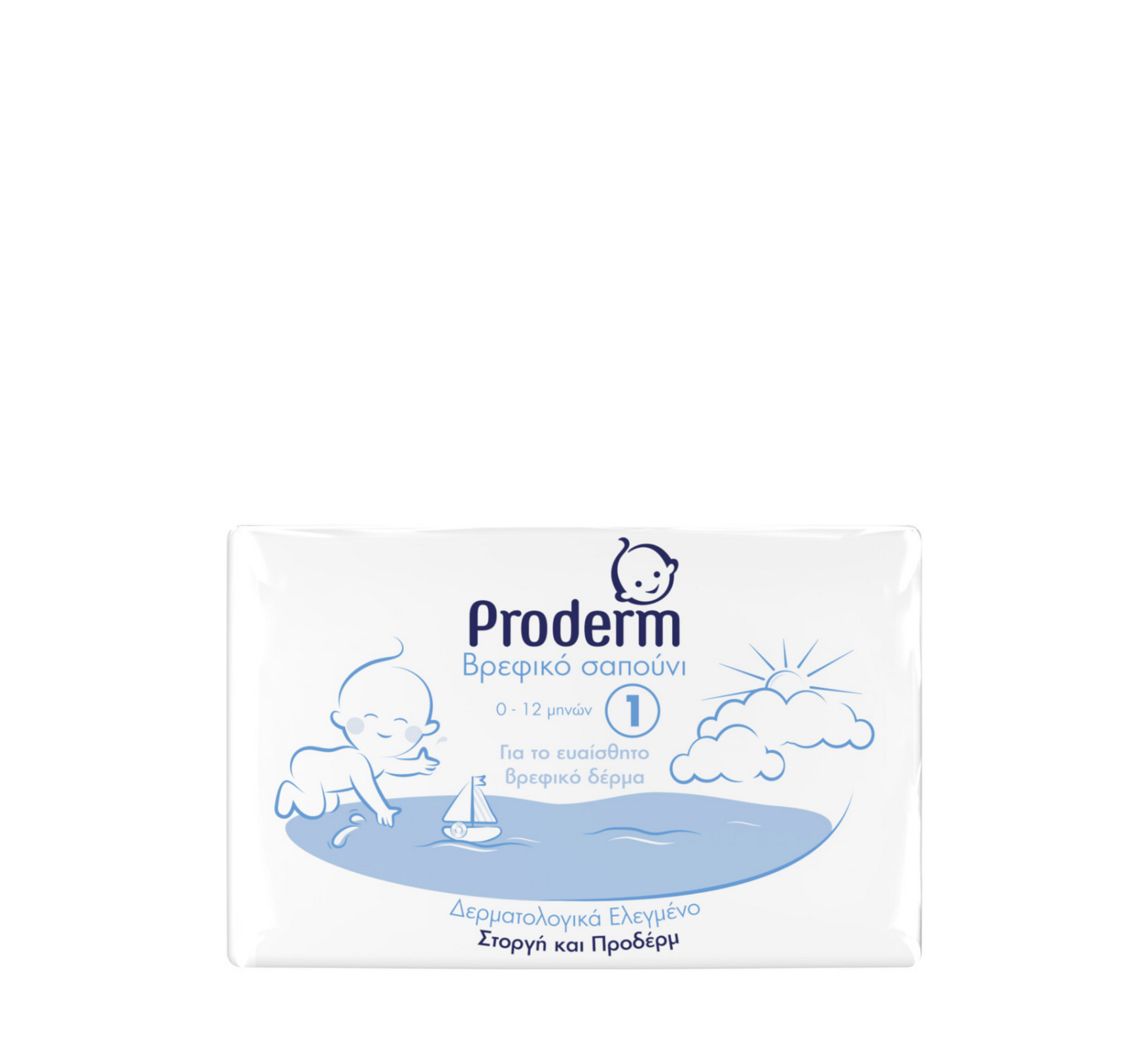 Sapun për foshnje Proderm 0-12 muaj *90gr