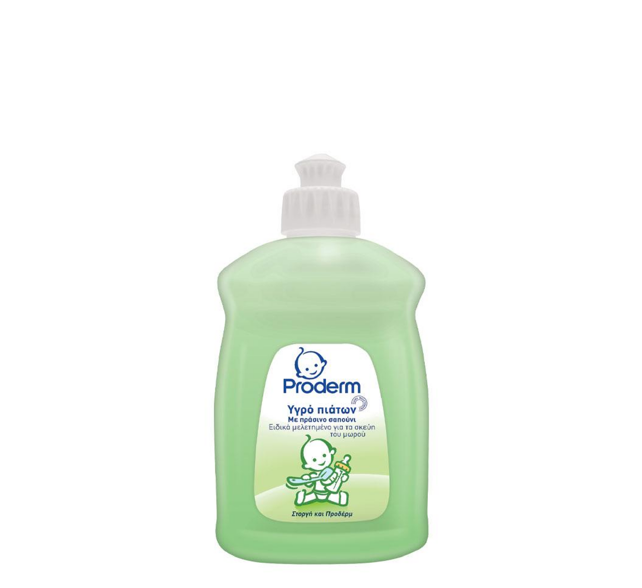 Lëng për larjen e enëve Proderm me sapun të gjelbër *500ml