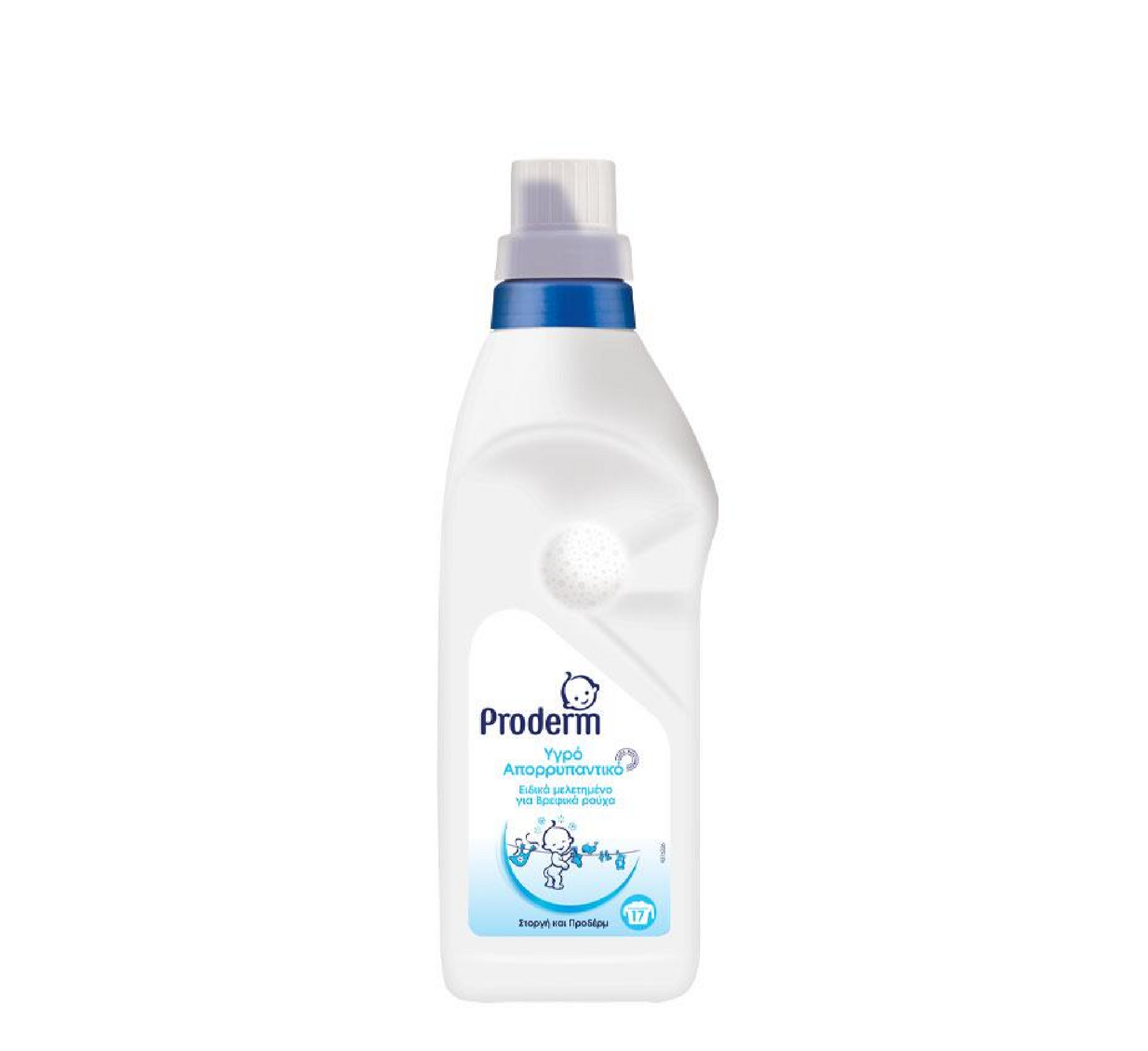 Detergjent i lëngshëm Proderm për rroba foshnje *1250 ml (17 larje)