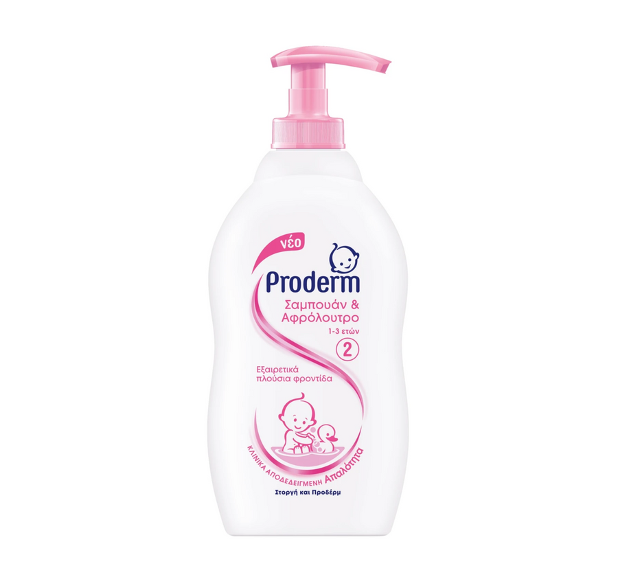 Proderm Shampoo & Shower Gel (1-3 years)