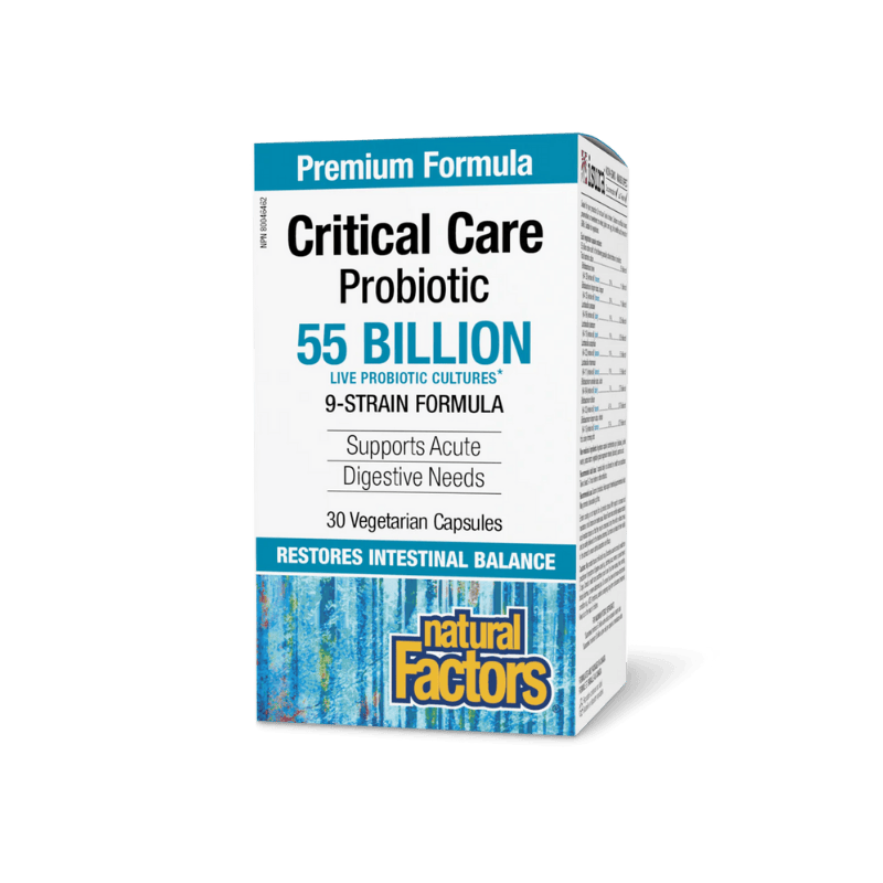 Critical Care Probiotic 55 Billion Natural Factors 30 Kapsula
