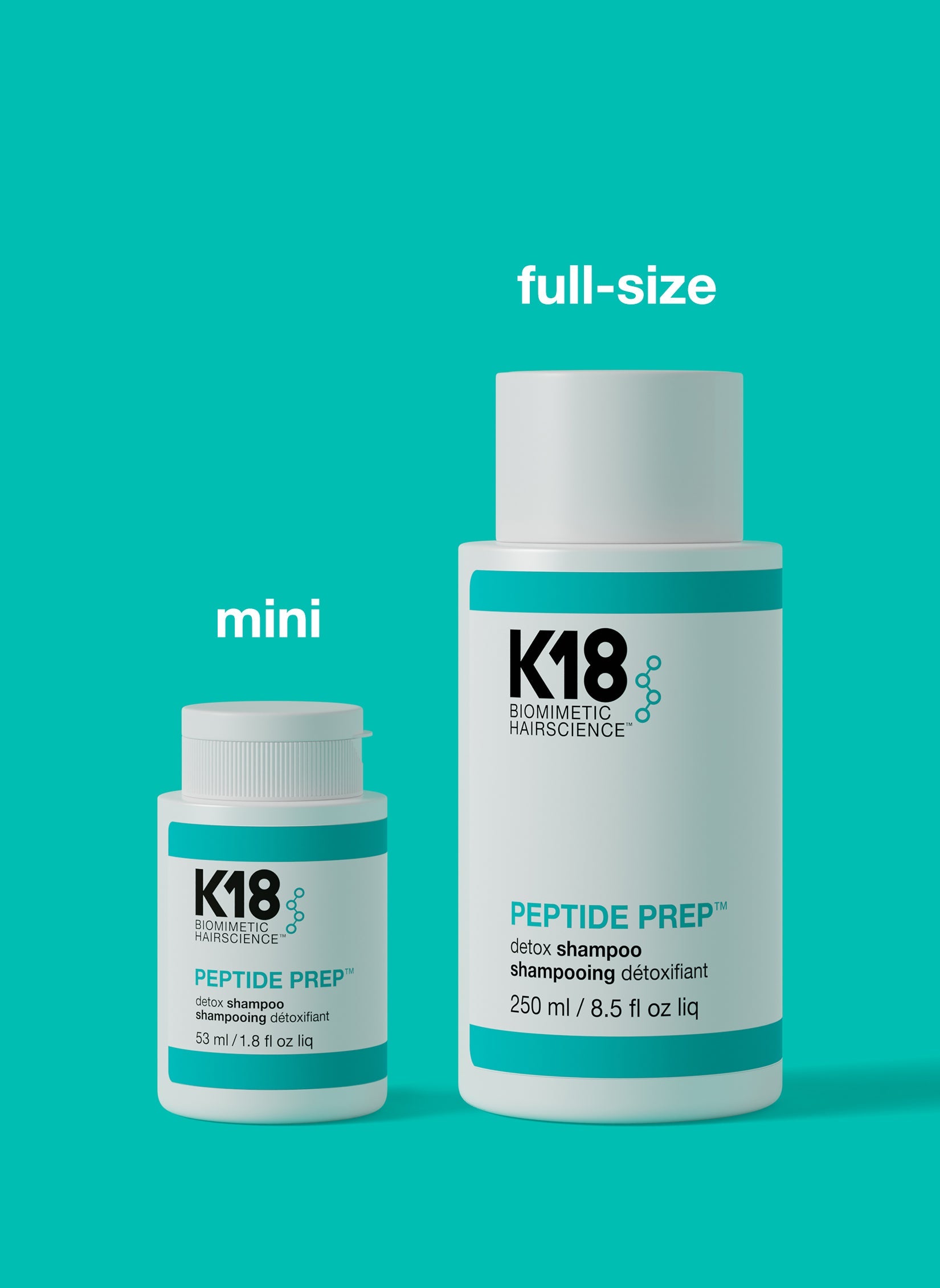 PEPTIDE PREP™ detox shampoo 8.5oz