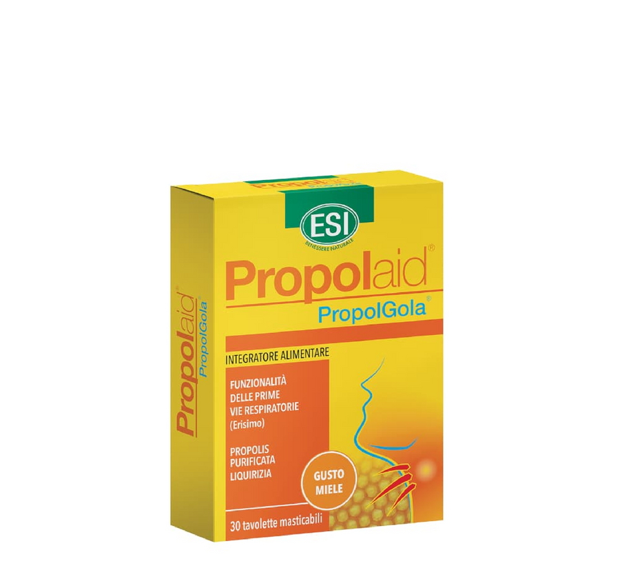 Tableta përtypëse ESI Propolaid Propolgola me mjaltë *30 tableta 