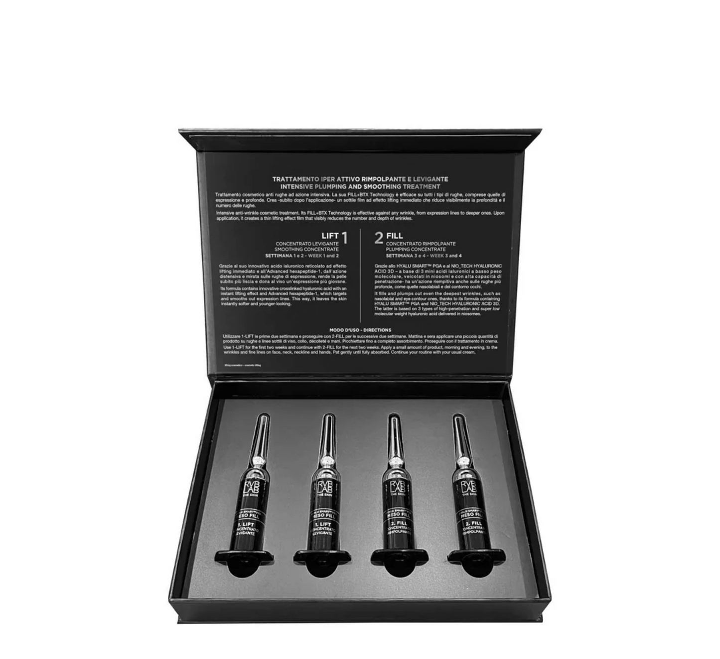 Trajtim intensiv për mbushje dhe zbutje RVB LAB Meso Fill (trajtim 4-javor)