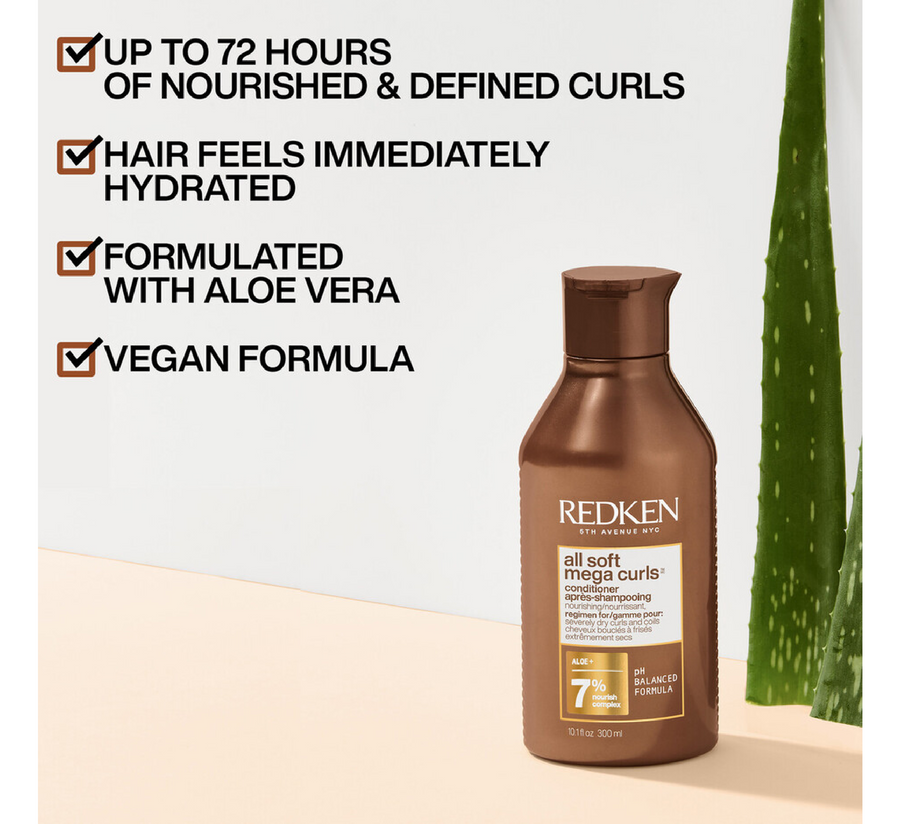 Redken All Soft Mega Curls Conditioner *300ml
