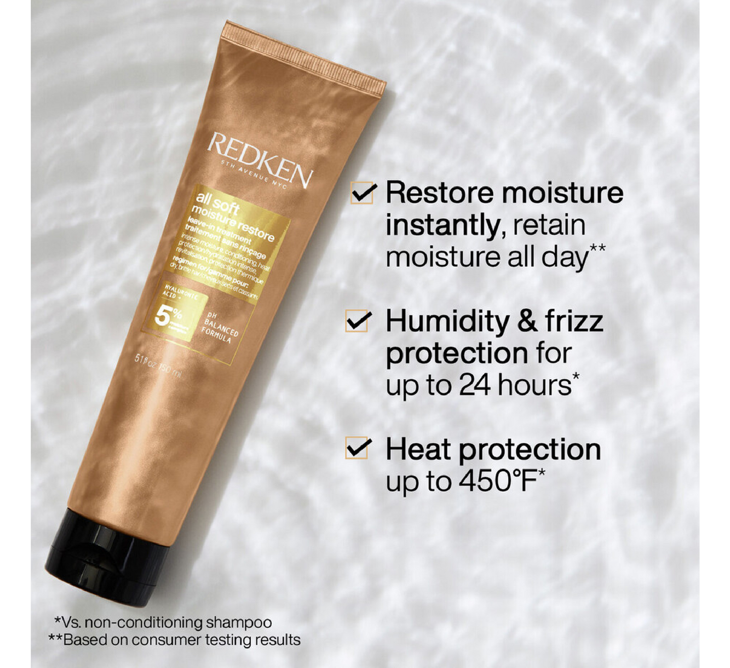 Redken All Soft Moisture Restore Leave-in Treatment *150ml