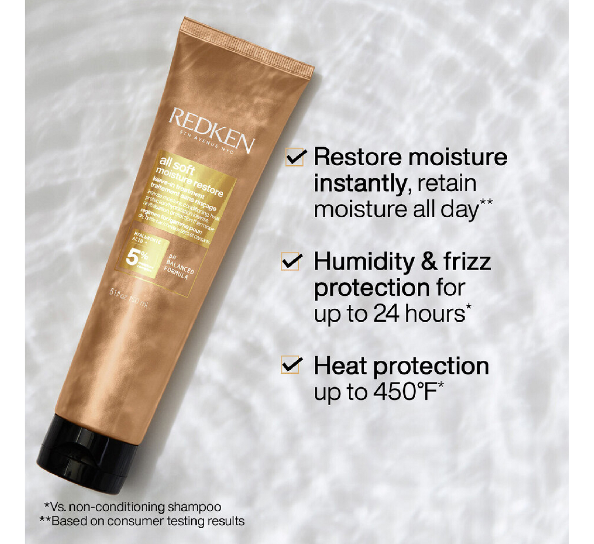 Redken All Soft Moisture Restore Leave-in Treatment *150ml