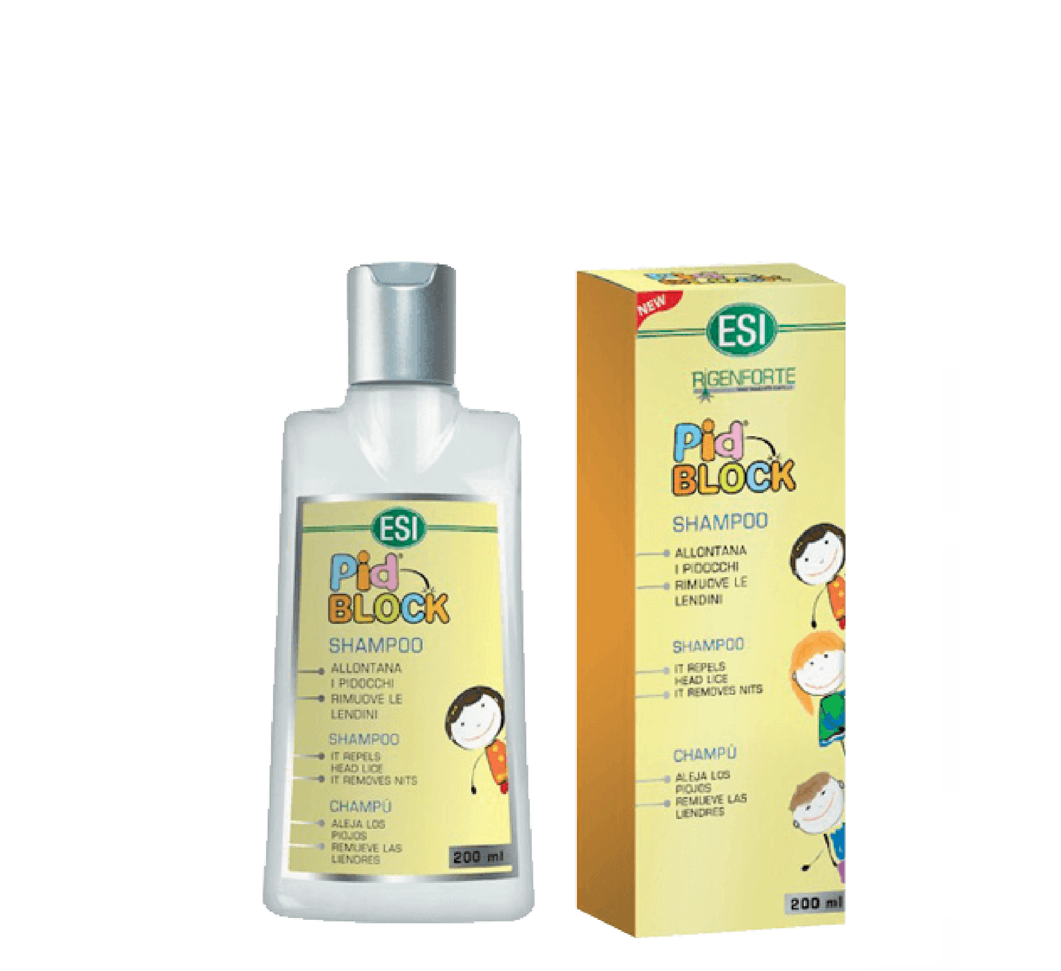 ESI Rigenforte Pid Block Shampoo *200ml