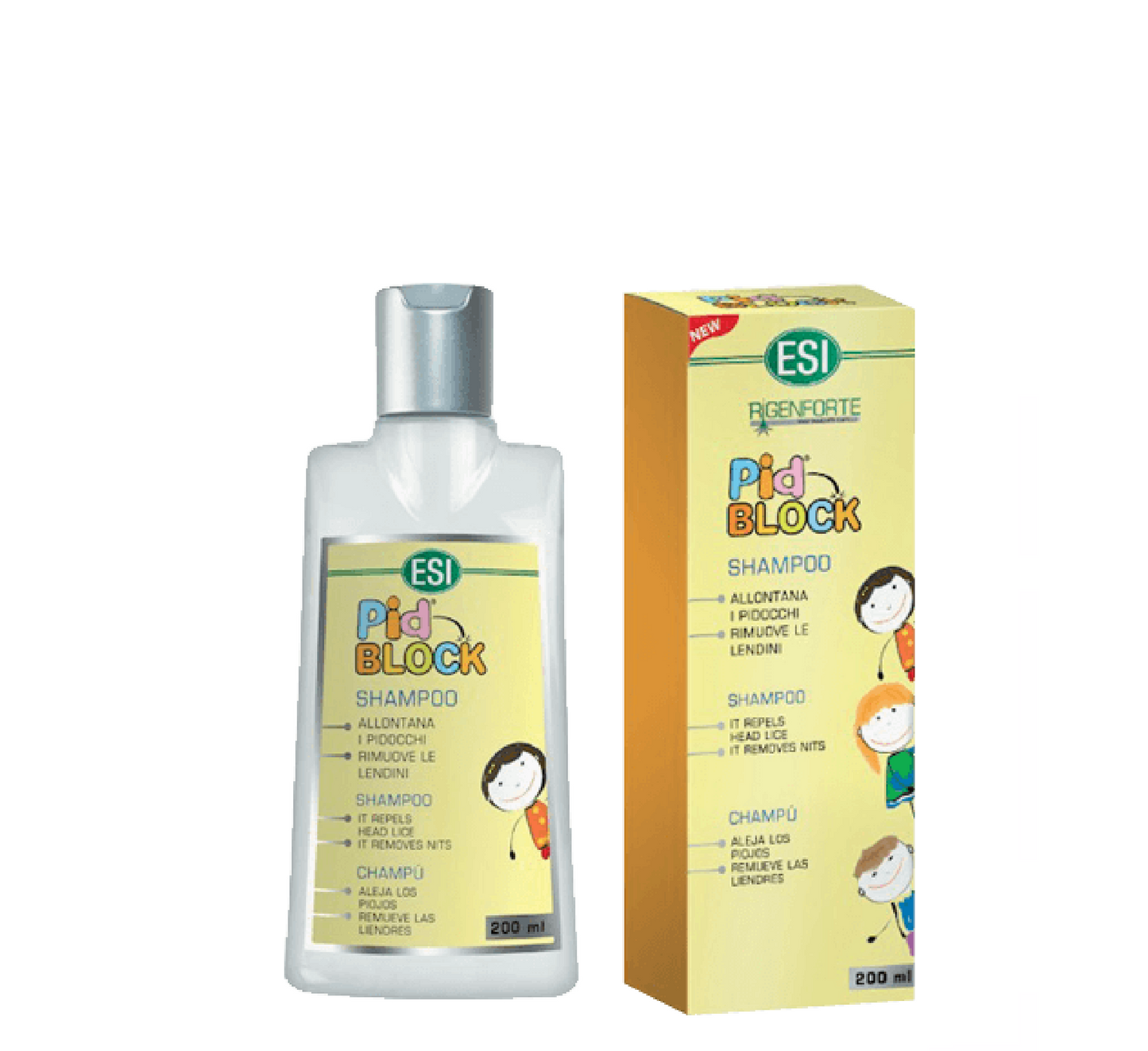 Shampo ESI Rigenforte Pid Block *200ml 