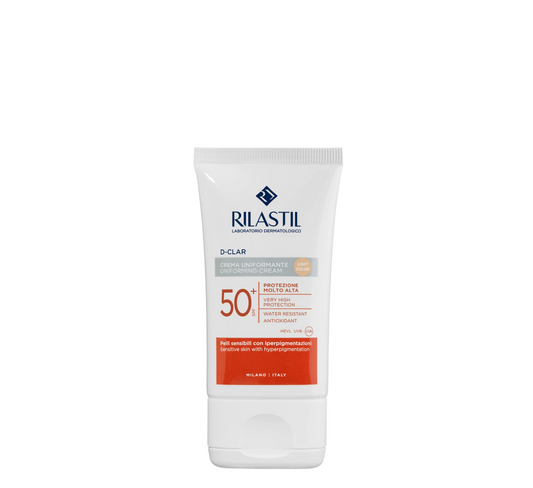 Rilastil Sun System D-Clar Uniforming Cream Spf 50+ (light color) *50ml