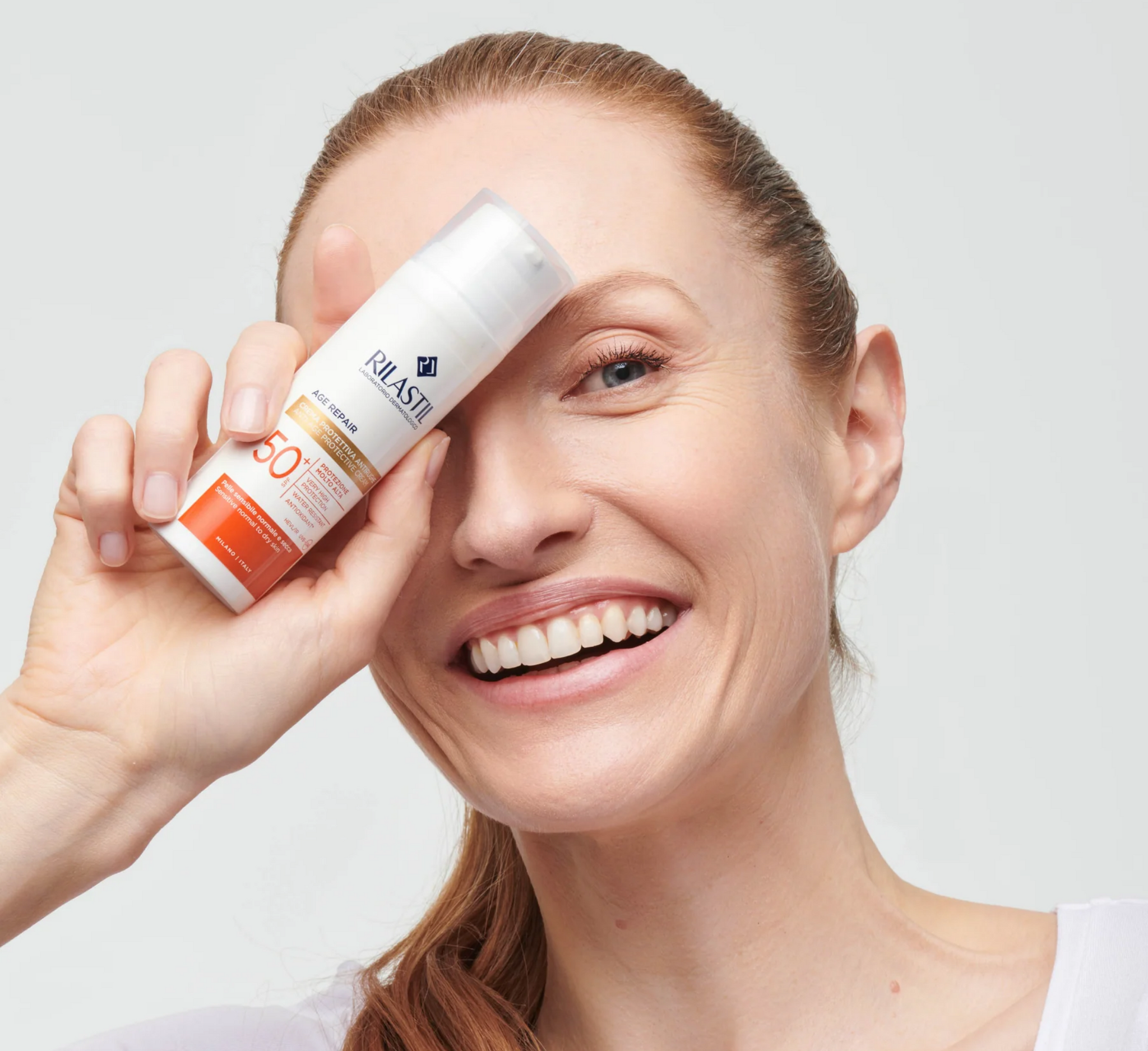 Krem mbrojtës kundër plakjes Rilastil Sun System Age Repair Spf50+ *50ml 