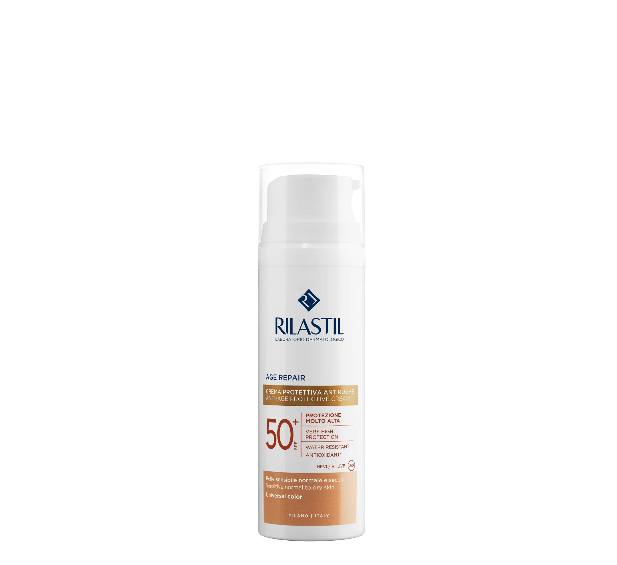 Rilastil Sun System Age Repair Anti-Age Protective Tinted Cream Spf50+ (universal color) *50ml