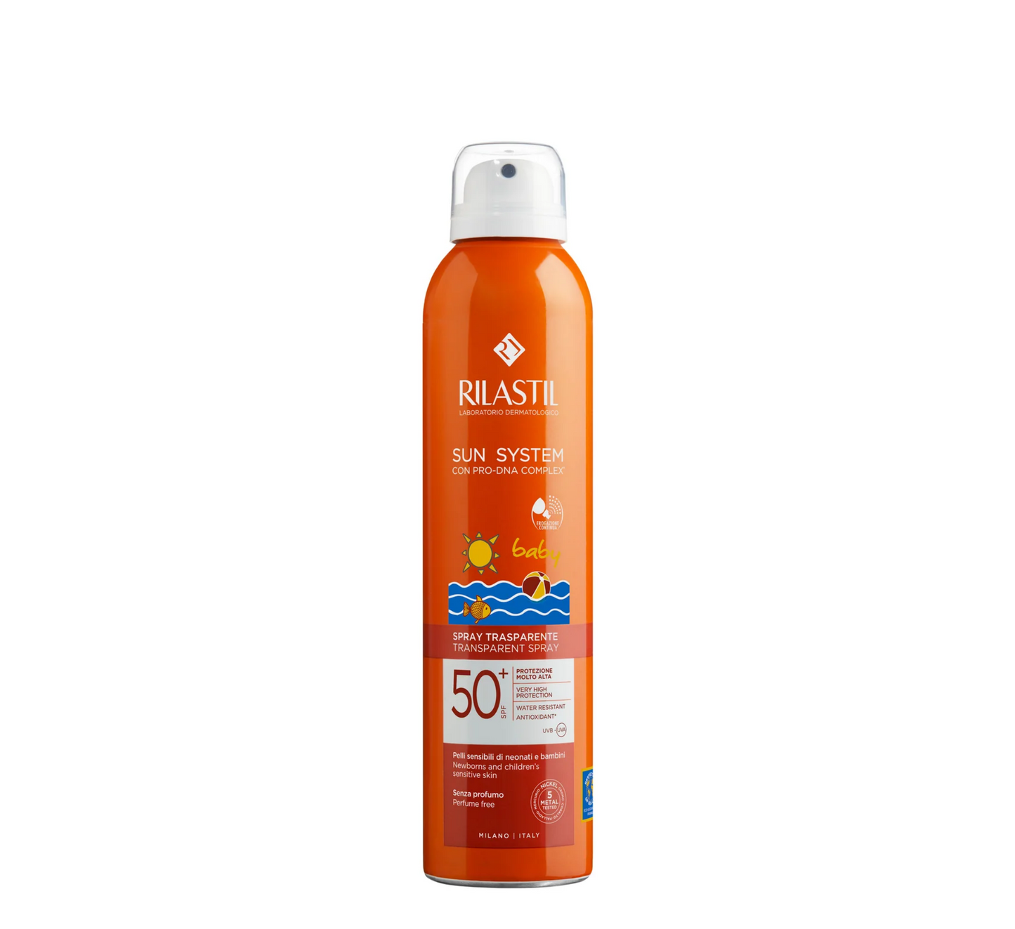 Rilastil Sun System për foshnje transparente Spf 50+ *200ml 