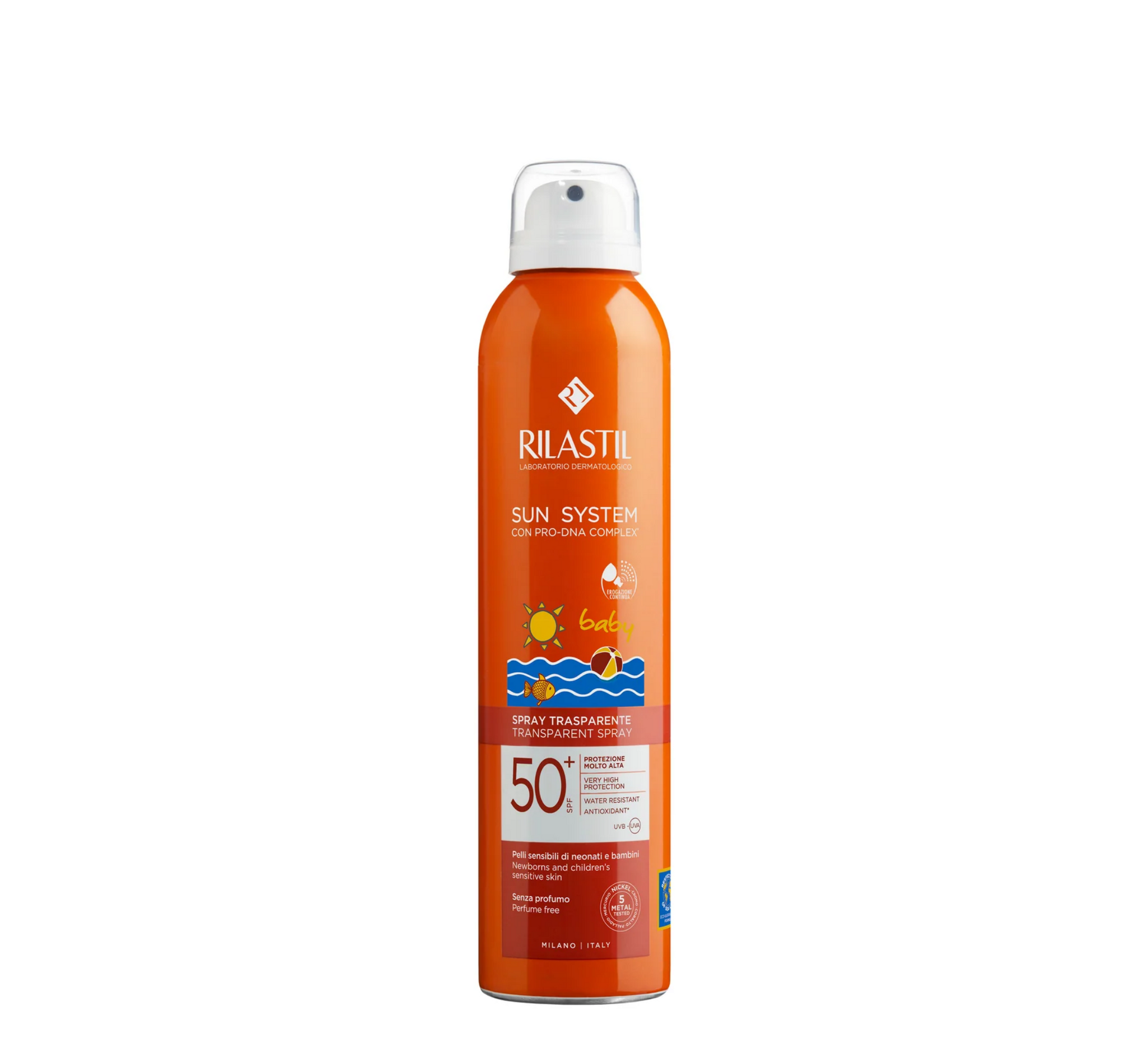 Rilastil Sun System për foshnje transparente Spf 50+ *200ml 