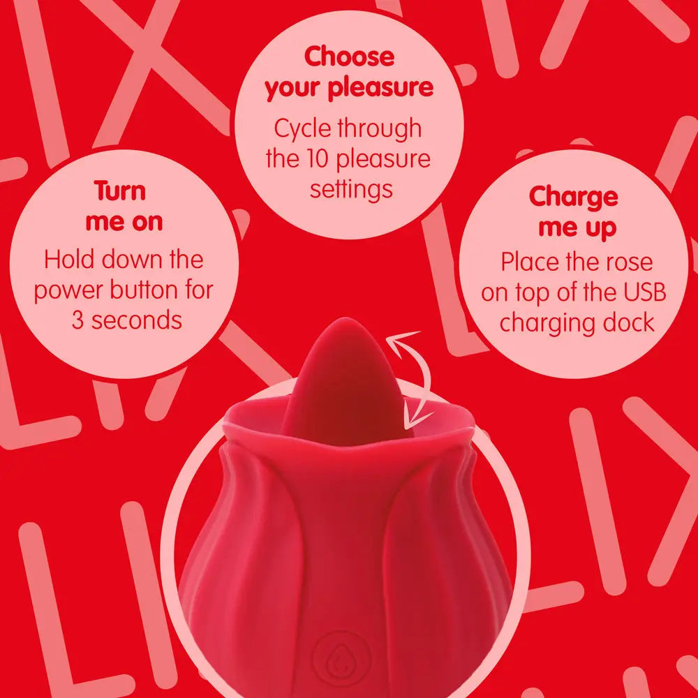 Rose Lix Clitoral Rose Toy