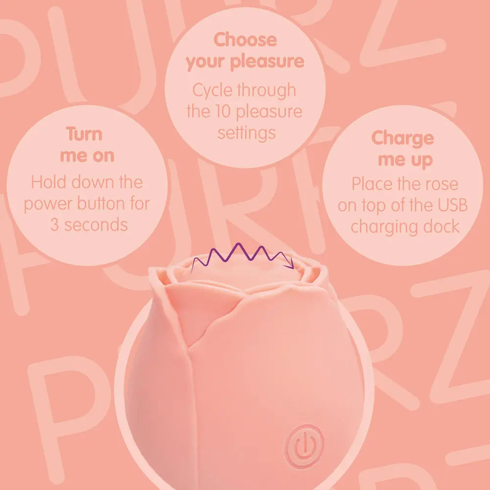 Rose Purrz Clitoral Rose Toy