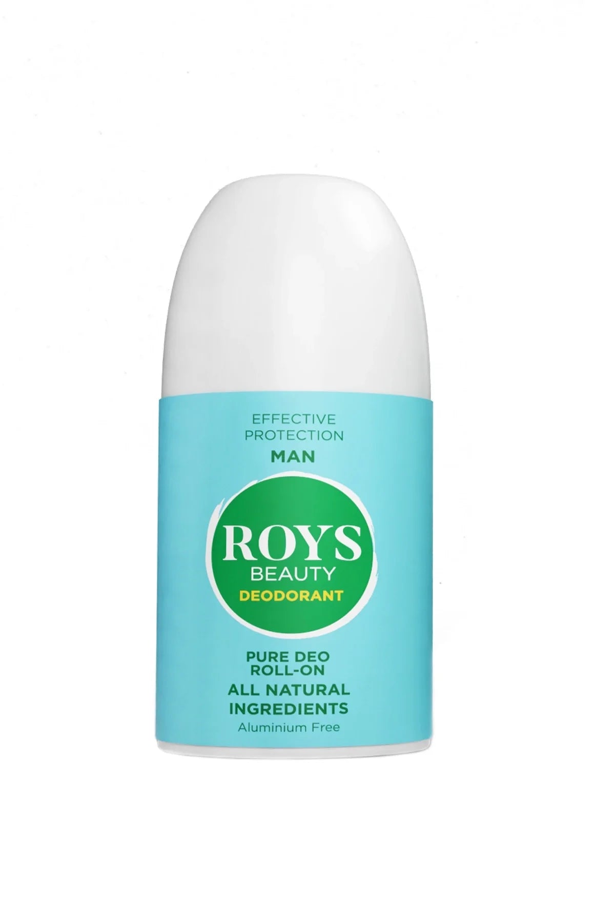 Roys Natural Roll-On Deodorants  Pure Roll-On (Man)