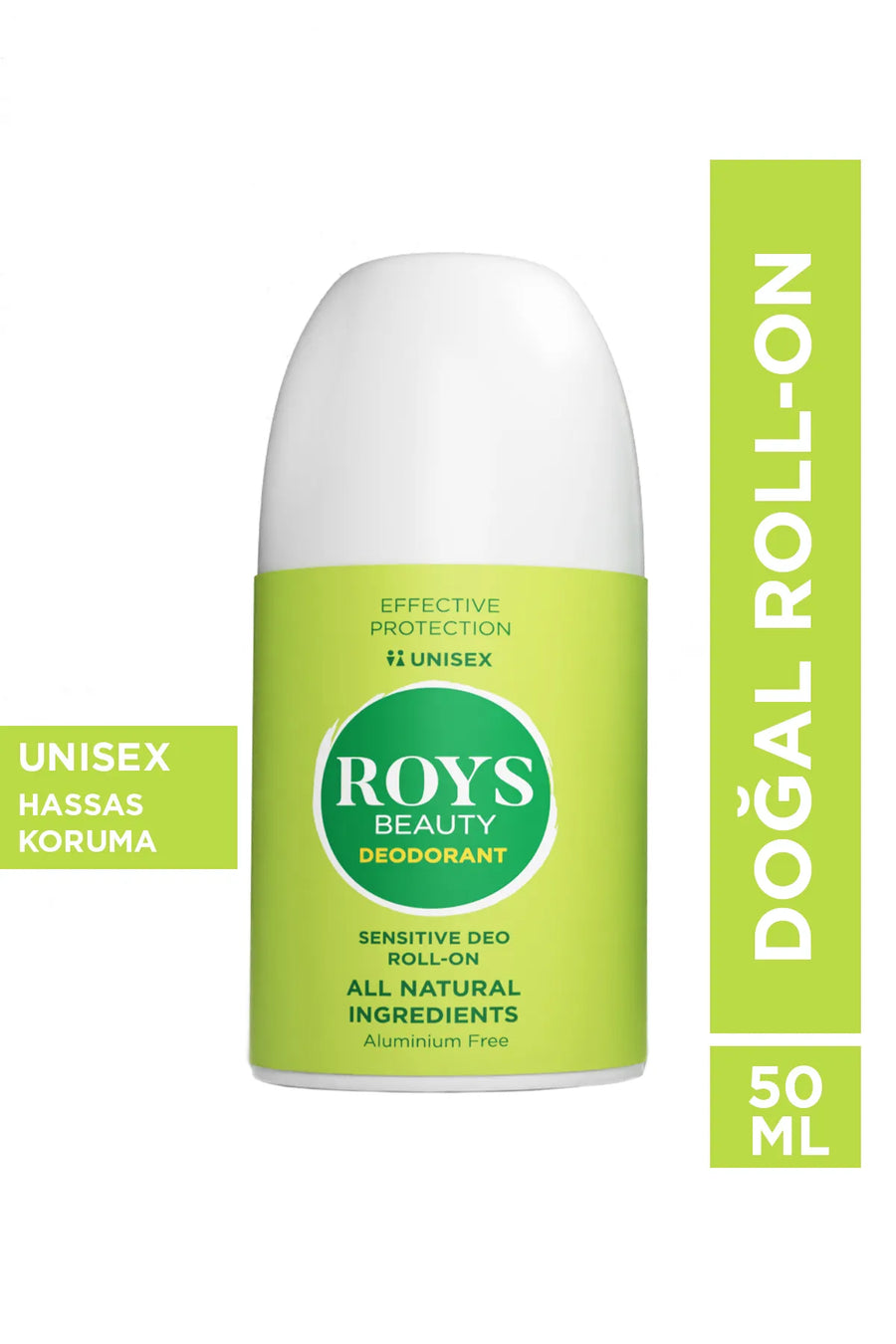 Roys Natural Roll-On Deodorants Sensitive Roll-On