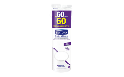 Round cotton pads 60+60