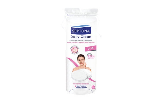 Cotton pads 70 Sensitive Duo