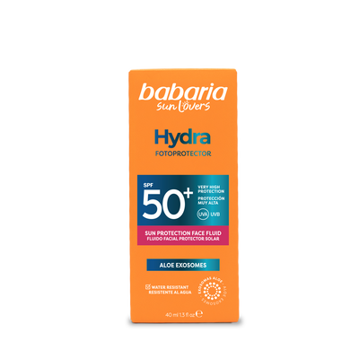 Babaria Hydra SPF 50+ Facial Sunscreen Fluid *40ml