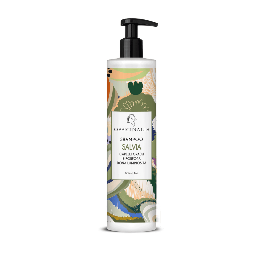SHAMPOO SALVIA - Purificante e riequilibrante per capelli grassi