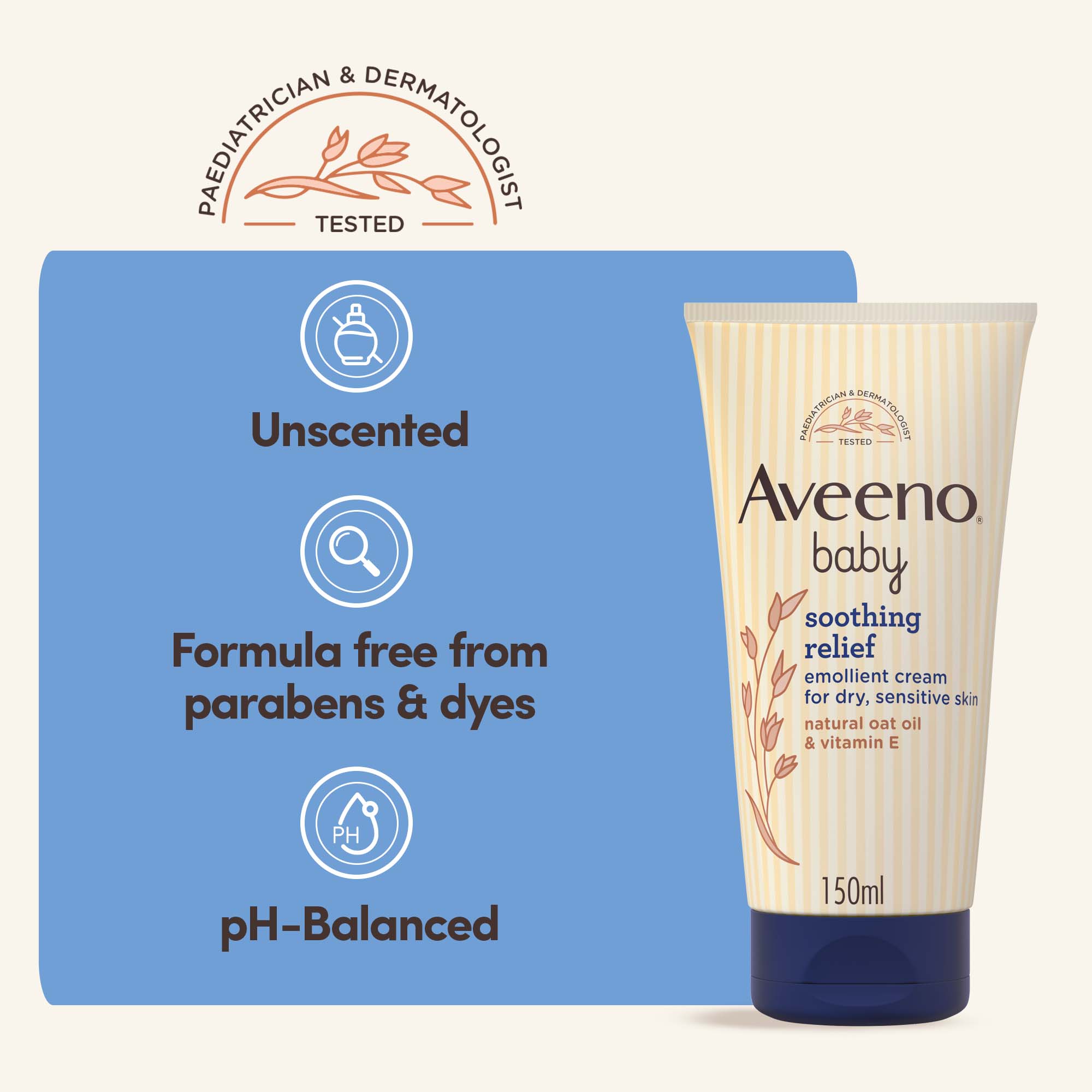 AVEENO® SOOTHING RELIEF EMOLLIENT CREAM